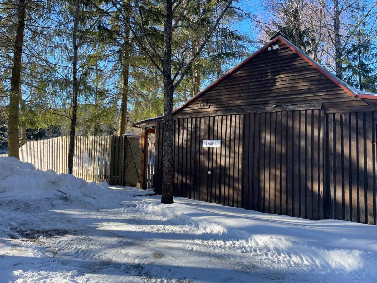 Holiday House With Sauna Цесіс Екстер'єр фото